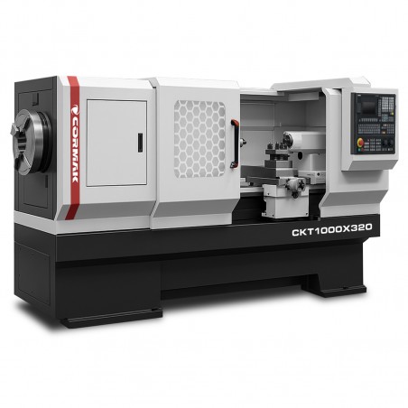 TORNO CNC PARA TUBOS CORMAK CKT1000, PASO DE HUSILLO DE 320 MM, SIEMENS SINUMERIK