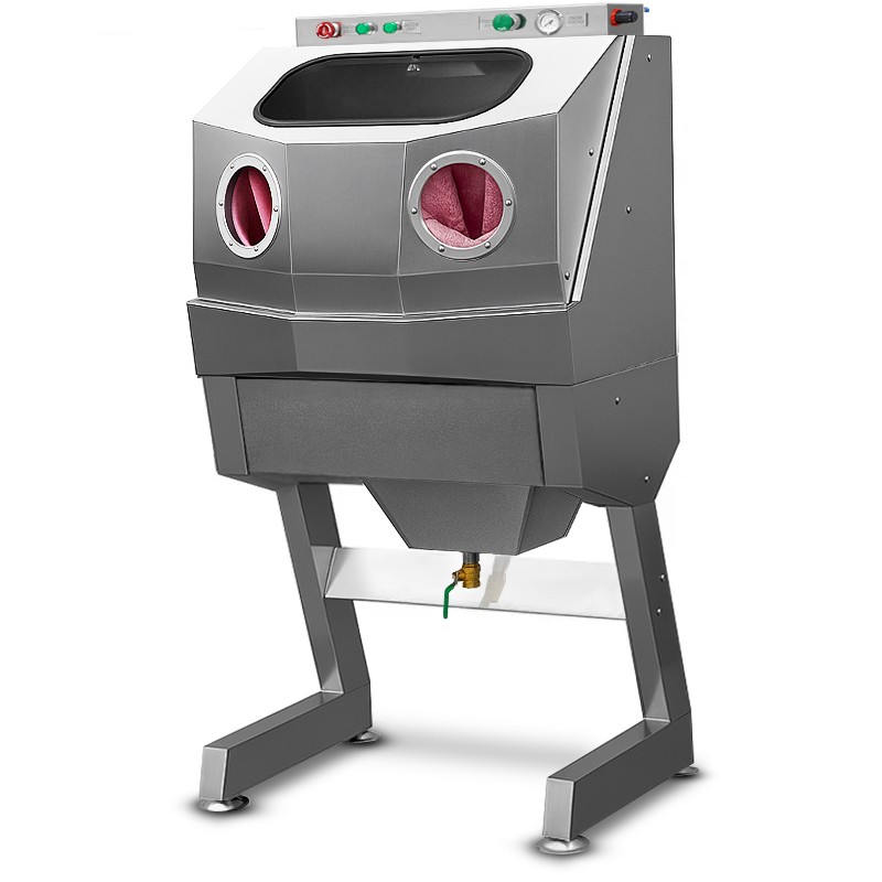 Cabina de chorro de agua de acero inoxidable INOX KDPM190