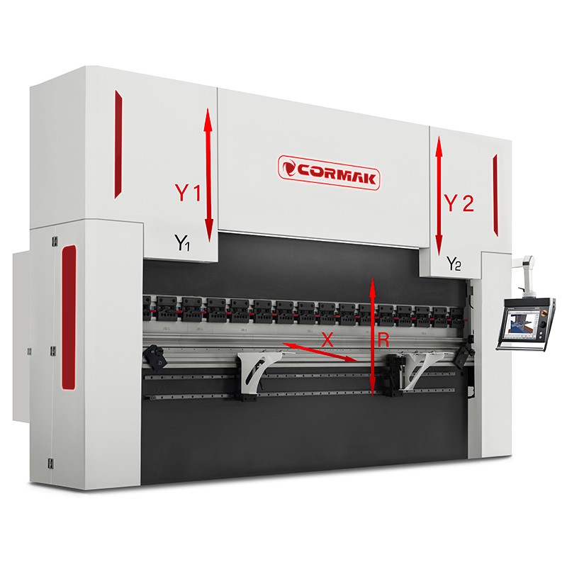 Prensa plegadora hidráulica CORMAK 40×2000 DA-53TX | Fabricante CORMAK