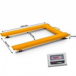 BÁSCULA DE PALÉS DE PLATAFORMA WU2T (CAPACIDAD DE 2000 KG)