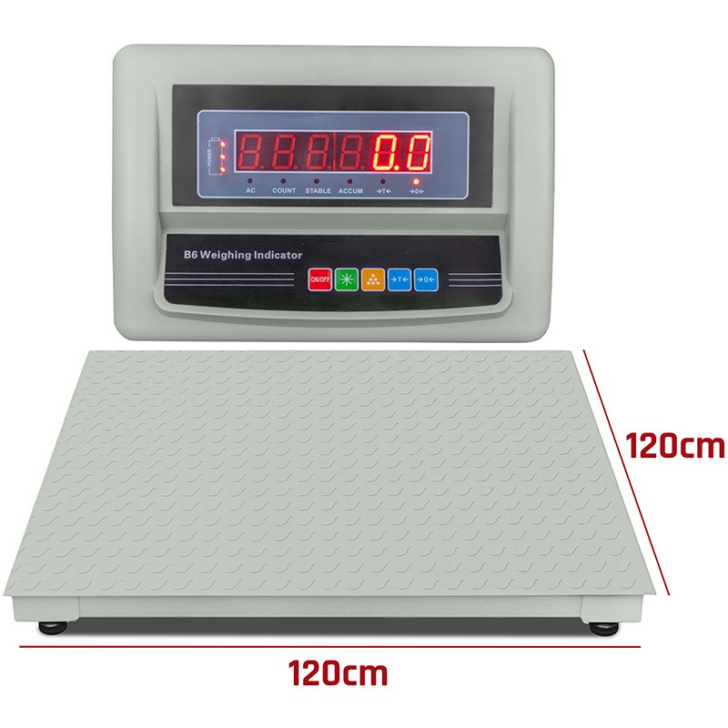 BÁSCULA DE PALÉS DE PLATAFORMA W3T (CAPACIDAD DE 3000 KG)