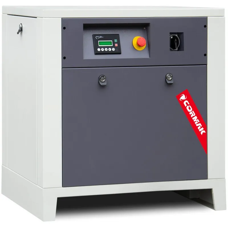 Compresor de tornillo CORMAK LUFT 1000, 10 bar, 7,5 kW, 950 l/min.