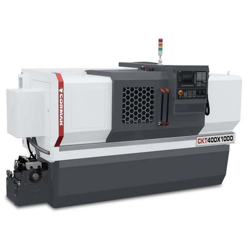 TORNO CNC CORMAK 400x1000 CON MANDRIL MANUAL  SIEMENS SINUMERIK 808D