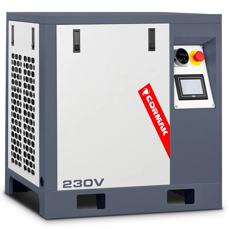 Compresor de tornillo con variador CORMAK LUFT 400 - 10 bar - 380 l/min. 3,0 kW - 230 V