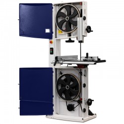 Sierra de cinta vertical para madera CORMAK HBS421 con indicador láser