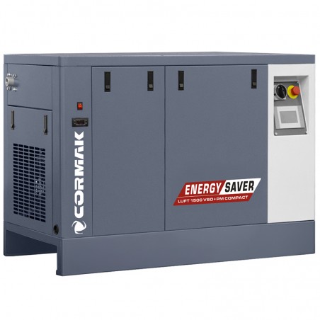 Compresor de tornillo con secador - LUFT 1500 VSD+PM COMPACT 11 kW - 1650 l/min