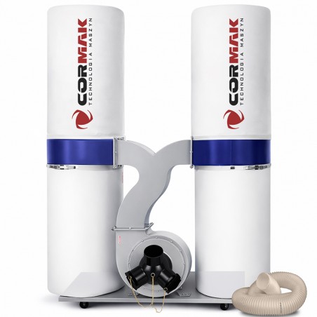 CORMAK - Odciąg do wiórów CORMAK FM300S + wąż 3 mb