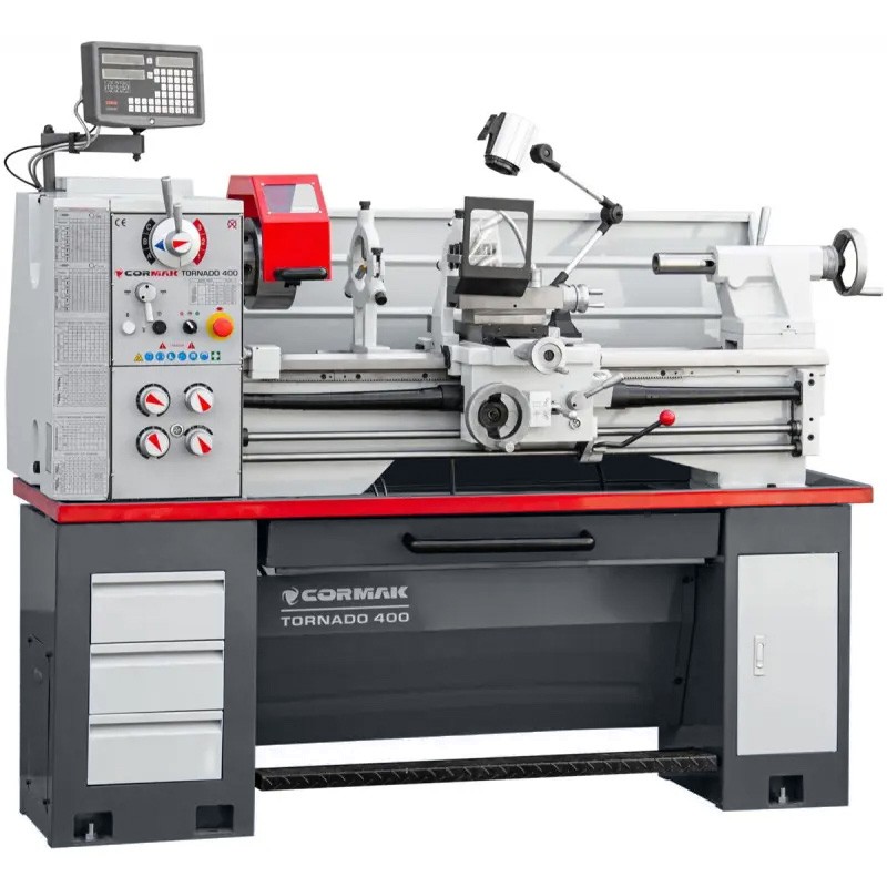 Torno universal convencional CORMAK TORNADO 400x1000