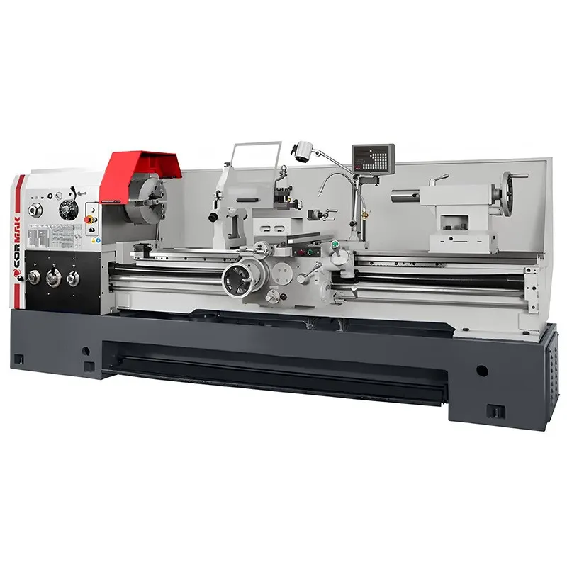 Torno universal convencional CORMAK 500 x 2000YC + cuchillas + espiga giratoria