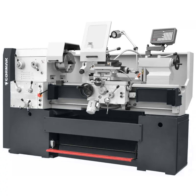 Torno universal convencional CORMAK 500 x 1500 / 65 + cuchillas + espiga giratoria