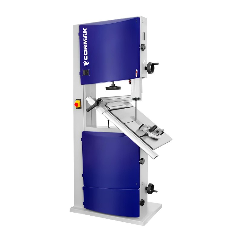 Sierra de cinta CORMAK HBS450N con láser | Fabricante CORMAK