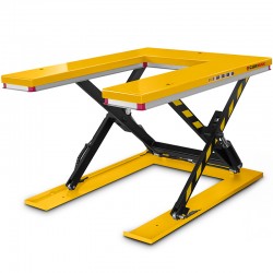 Mesa elevadora de tijera TAU1000 (capacidad de carga de 1000 kg, altura de elevación de 860 mm)