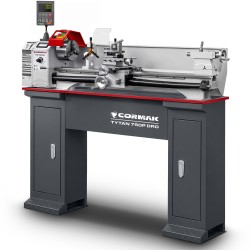 Torno universal convencional CORMAK TYTAN 220x750P VARIO DRO 230V + base | Fabricante CORMAK