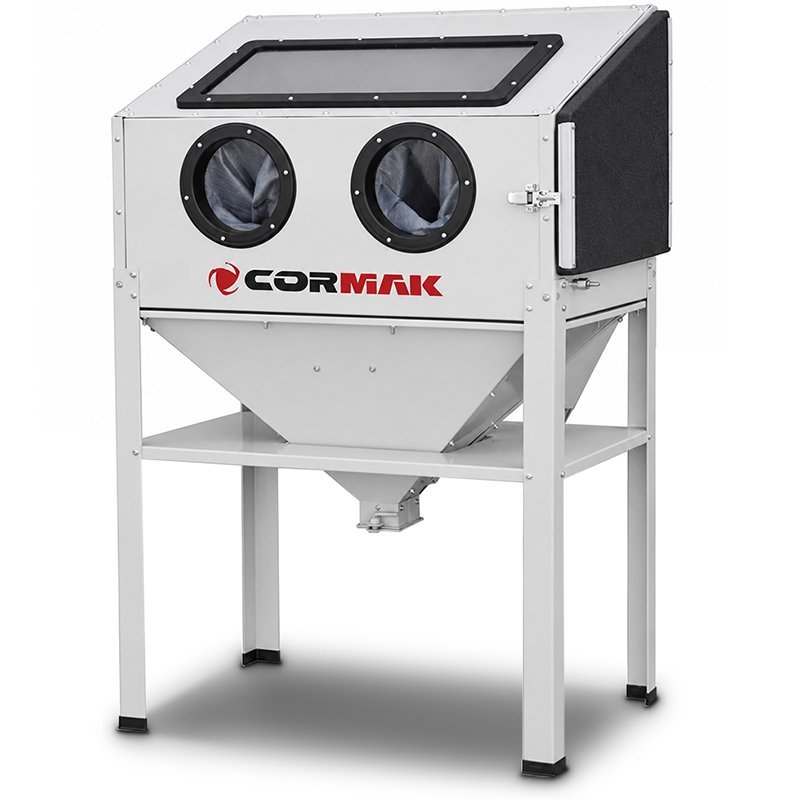 CORMAK - Piaskarka kabinowa 220 L