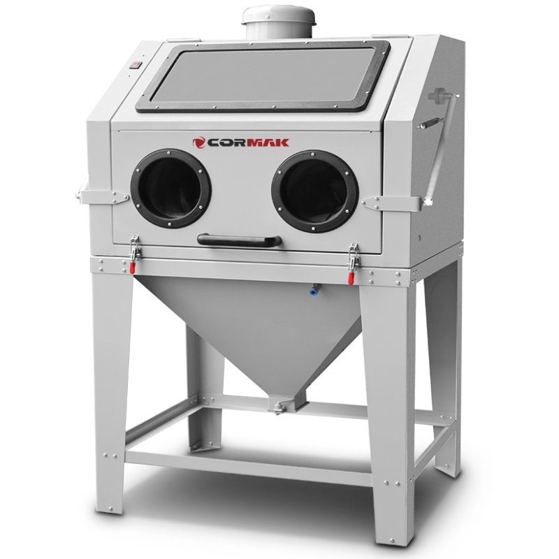 CORMAK - Piaskarka kabinowa 350 L