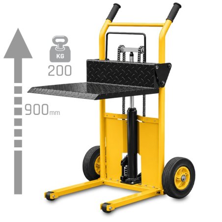 Carro de transporte con plataforma WLTA (capacidad de carga de 200 kg, altura de elevación de 900 mm)