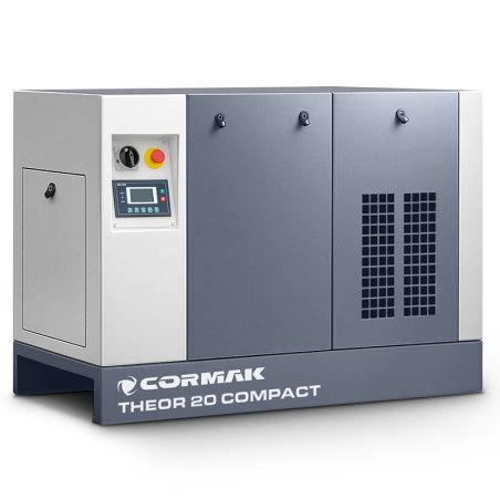Compresor de tornillo THEOR 20 COMPACT con secador y variador de frecuencia - 15 kW - 2000 l/min.