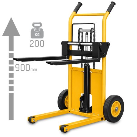 Carro de transporte WLTB (capacidad de carga de 200 kg, altura de elevación de 900 mm)