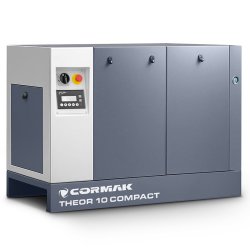 Compresor de tornillo con secador CORMAK THEOR 10 950L/min - 7,5kW - 10bar