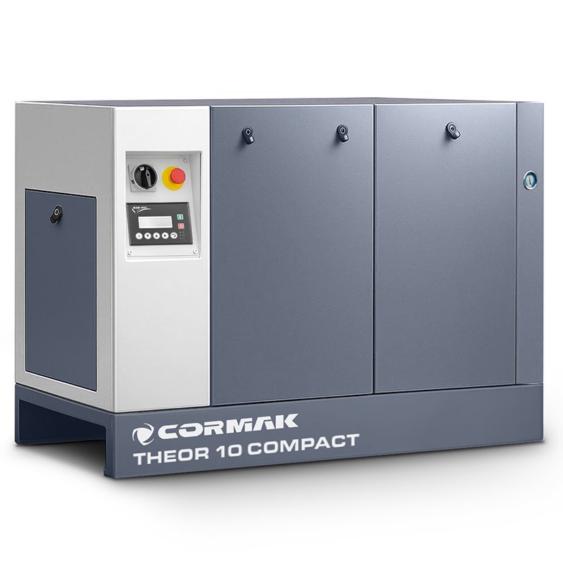 Compresor de tornillo con secador CORMAK THEOR 10 950L/min - 7,5kW - 10bar