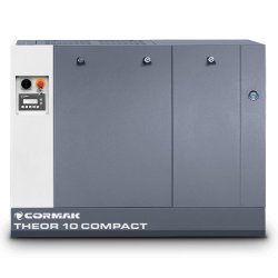 Compresor de tornillo con secador CORMAK THEOR 10 950L/min - 7,5kW - 10bar