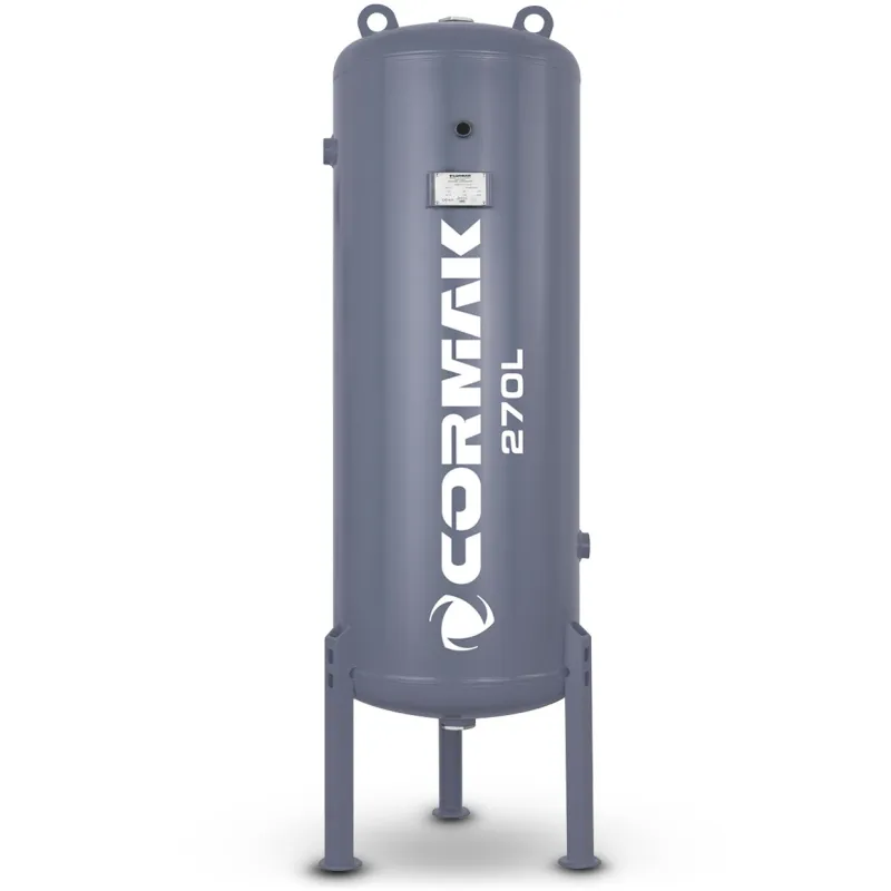 Depósito de aire comprimido vertical para compresor, 11 bar, 270 l