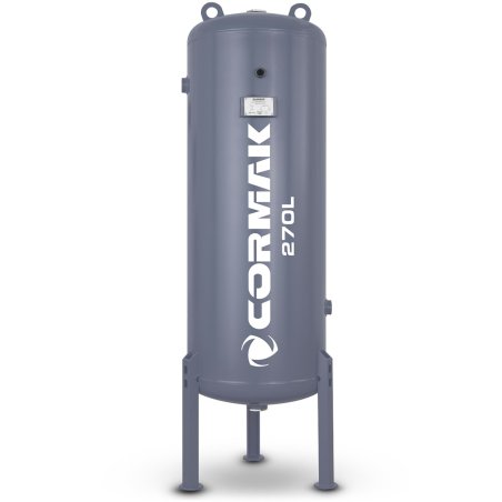 Depósito de aire comprimido vertical para compresor, 11 bar, 270 l