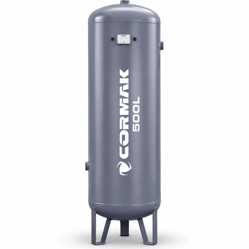 Depósito de aire comprimido vertical para compresor, 20 bar, 500 l