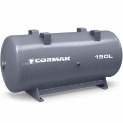 Depósito de presión para aire comprimido CORMAK para compresor 11bar 150L horizontal
