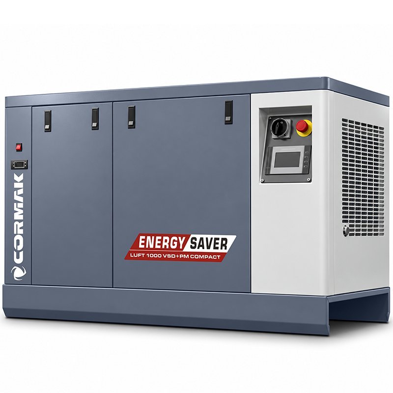 Compresor de tornillo con secador - LUFT 1000 VSD+PM COMPACT 7,5 kW - 950 l/min