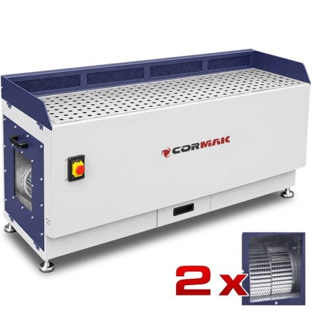 Mesa de lijado con sistema de aspiración DT1500M para metal