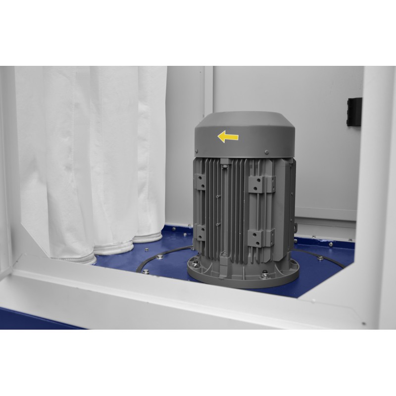 Aspirador industrial de polvo y virutas de madera CORMAK DCV6500TC VIBER | Fabricante CORMAK