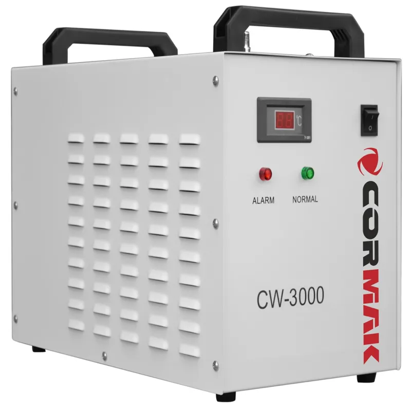 Enfriador de agua CORMAK CW-3000 para tubos láser CO₂