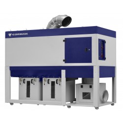 Aspirador industrial para polvo y virutas de madera CORMAK DCV8900TC VIBER | Fabricante CORMAK