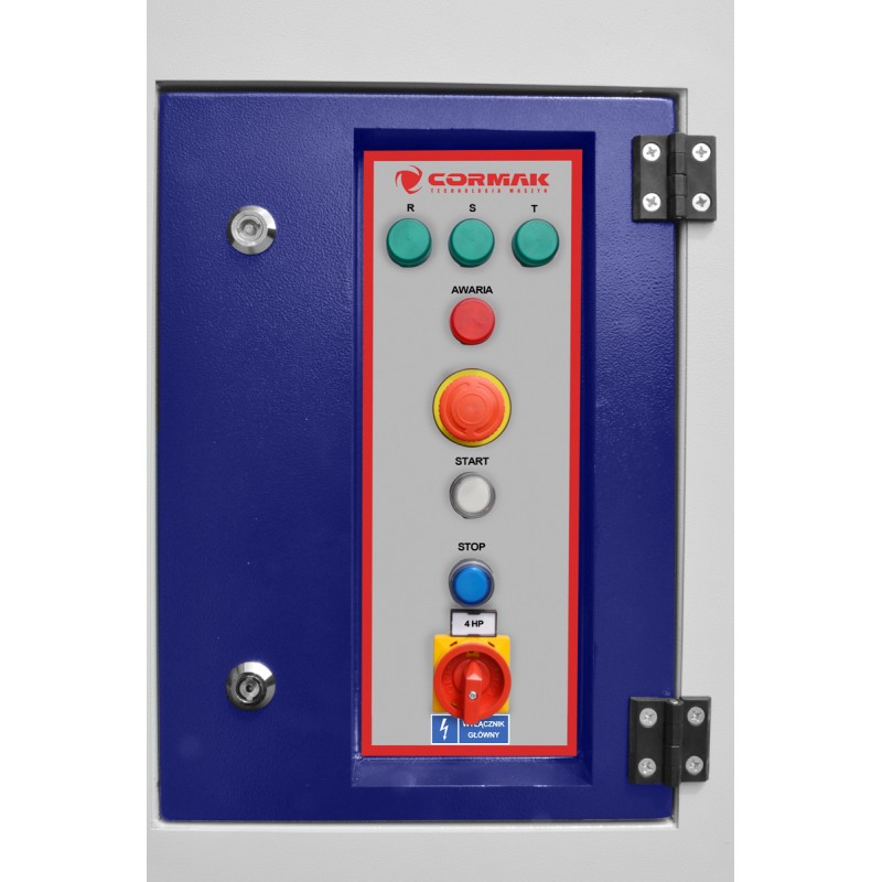 Aspirador industrial de polvo y virutas de madera CORMAK DCV6500TC VIBER | Fabricante CORMAK