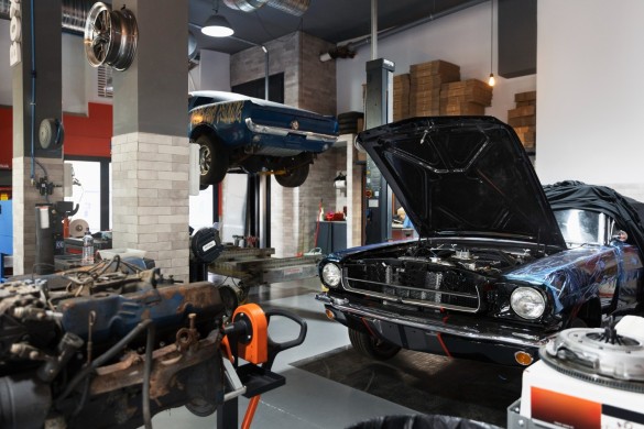 Maquinaria y equipamiento para talleres de reparación de automóviles