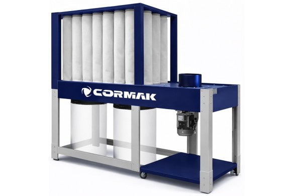 ¿Un sistema de extracción ciclónico o industrial para un taller de carpintería?